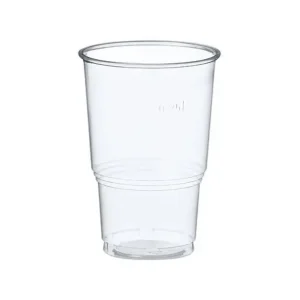 Drinkbeker met vulmerk PLA 250ml | 50 stuks Korting