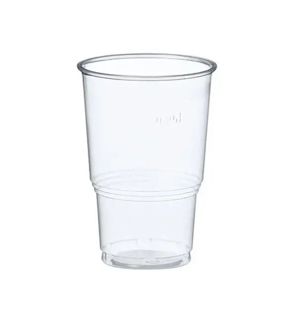 Drinkbeker met vulmerk PLA 250ml | 50 stuks Korting