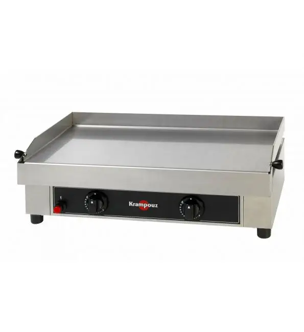 Krampouz Bakplaat glas gas dubbel 2x2250W Alleen Vandaag