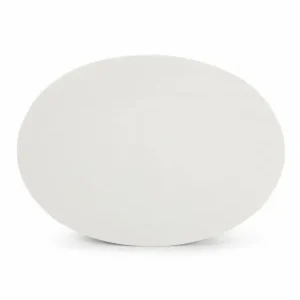 Nu Kopen BonBistro Cirro Plat bord wit 36x25,5cm