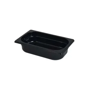 Flitsaanbieding GN Bak polypropyleen zwart 1/4 65mm
