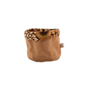 Korting Point-Virgule Broodmand jute/katoen 16x16cm