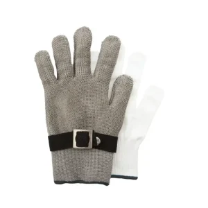 Premium Point-Virgule Oesterhandschoen RVS 2-delig - maat L