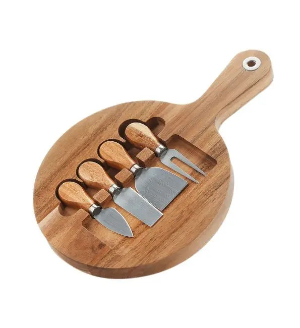 Point-Virgule Kaasset magnetisch acacia 5-delig Must-Have