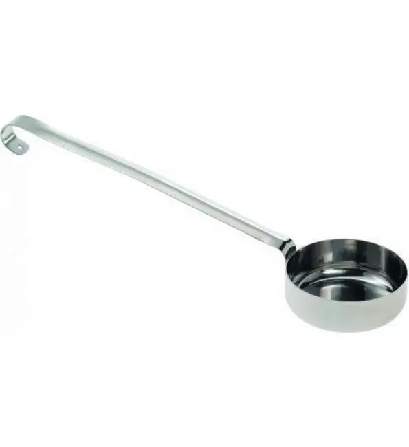 GI Metal Tomatensauslepel met platte bodem voor pizza 90g Gereduceerde Prijs