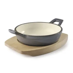 Meest Verkocht Lacor Braadpannetje met plankje grijs 470ml Ø16cm