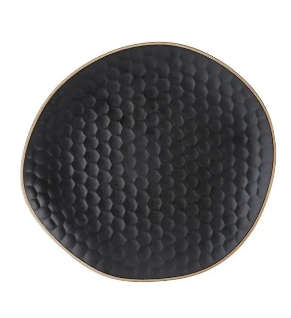 Seizoensaanbieding Le Coq Kypseli Bord zwart mat 27x25cm