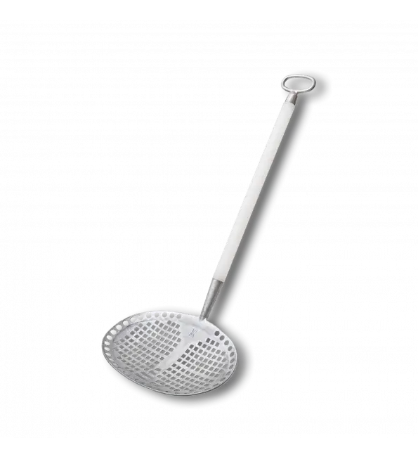 Worstschepper ovaal aluminium/teflon 28x42cm Speciale Aanbieding
