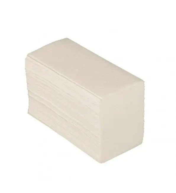 Snelle Levering Handdoek zig-zag wit 1-laags 23x25cm | 20x250 vellen