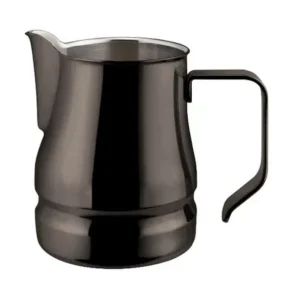 Melkkan cappuccino latte art zwart 500ml Voordeelprijs