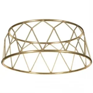 Buffetstaander antislip goud 15xH10cm Finale Uitverkoop
