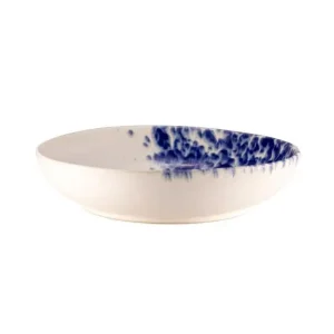 Le Coq Phobos Bowl wit/blauw Ø28xH6,5cm Beperkte Voorraad