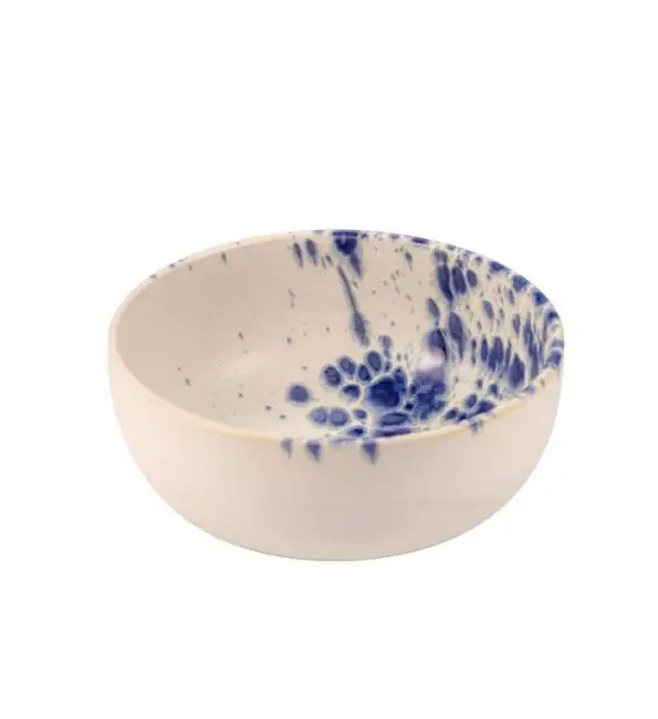 Koop Online Le Coq Phobos Kom wit/blauw Ø18xH8,5cm