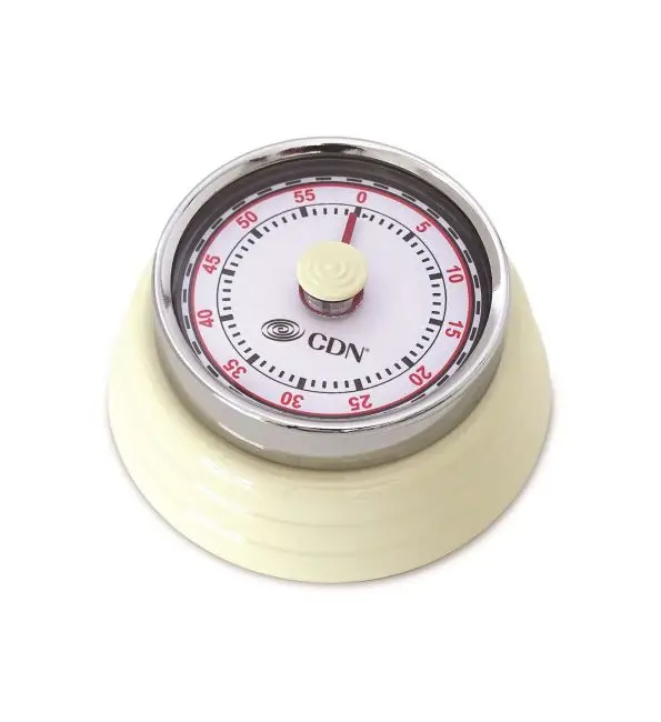 Kookwekker retro creme Seizoensaanbieding