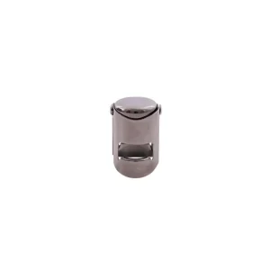 Point-Virgule Champagnestop RVS metallic zwart Ø3,9xH5,6cm Bestel Nu