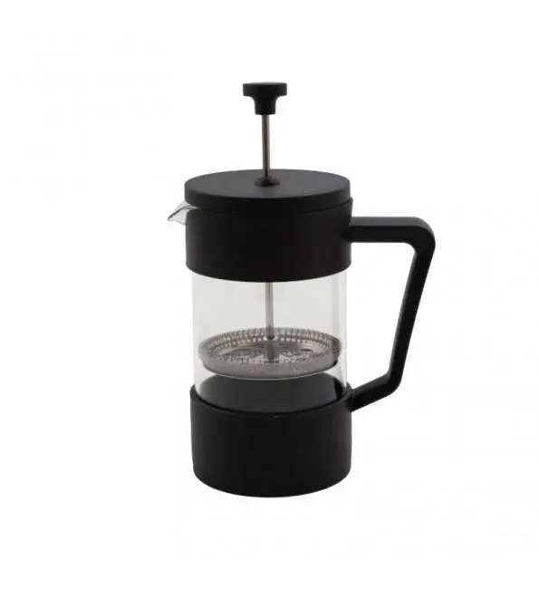 Beperkte Voorraad Point-Virgule French Press Cafetière glas zwart 600ml