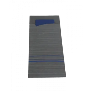 Bestekzak Lima grijs-blauw servet | 100 stuks Nu Kopen