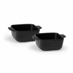 Snelle Levering Casserole vierkant zwart 9cm