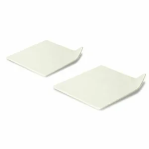 Seizoensaanbieding Aperobord vierkant NBC wit 14cm