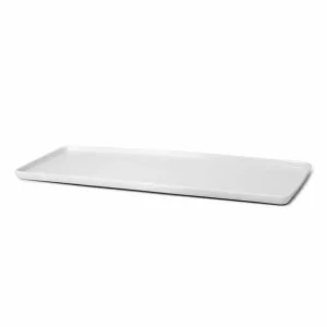 Beperkte Voorraad Bord melamine wit 40x17cm