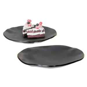 Express Levering Bord melamine zwart 40cm