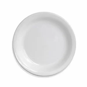 Uitverkoop Bord melamine wit 20cm