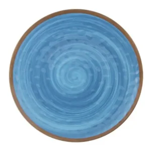 Le Nouveau Coq Bord melamine turquoise 45cm Populair