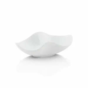Fingerfood Schaaltje hoekig wit 9x5cm Finale Uitverkoop