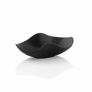 Fingerfood Schaaltje hoekig zwart 9x5cm Beperkt Aanbod