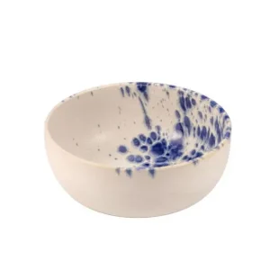 Op = Op Le Coq Phobos Bowl wit/blauw Ø15x7cm