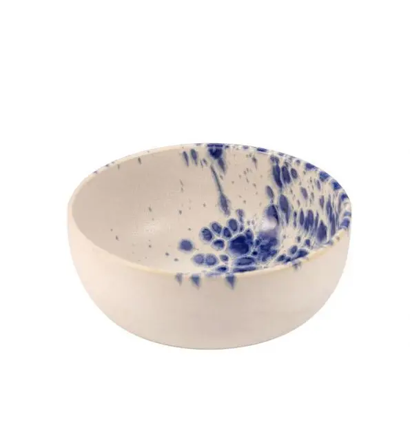Op = Op Le Coq Phobos Bowl wit/blauw Ø15x7cm