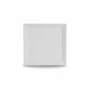 Aanbieding Bordje vierkant melamine wit 10cm