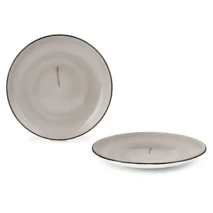 Gecertificeerd Le Nouveau Coq Dessertbord Brush Tortora Ø21cm
