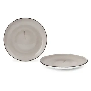 Lage Prijs Le Nouveau Coq Plat Bord Brush Tortora 28cm