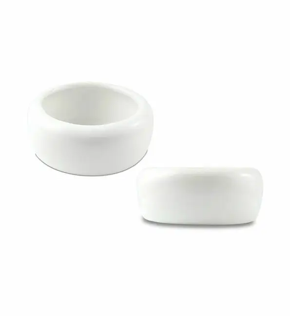 Schaaltje Fingerfood wit 8cm Rechtstreeks Van De Fabrikant