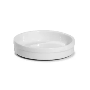 Gratis Retour Creme brulée rond wit 12cm