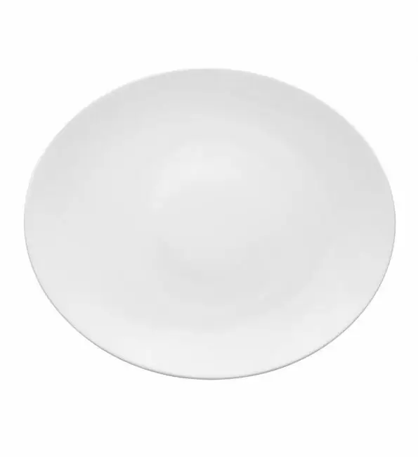 Lubiana Steakbord ovaal wit Ø30,5cm Koop Vandaag