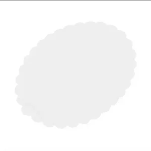 Beperkte Voorraad Meatsaver papier deluxe wit ovaal 14,5x11cm | 1000 stuks