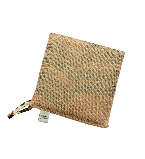 Point-Virgule Pannenlap jute 19,5x19,5cm | 2 stuks Exclusieve Aanbieding