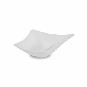 Schaaltje Stella wit 14cm Populair