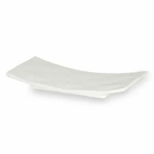 Merkproduct Bord rechthoek wit 15x18,5cm