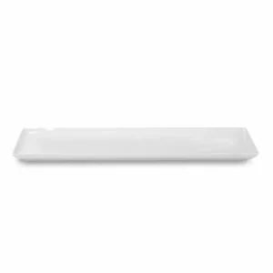 Rechtstreeks Van De Fabrikant Schotel plat wit 53x16cm