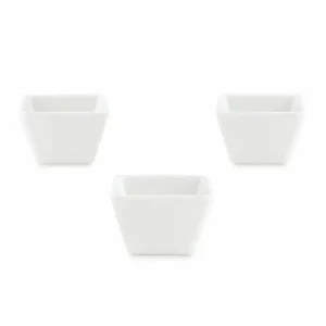 Potje vierkant melamine wit 9cm Shop Nu