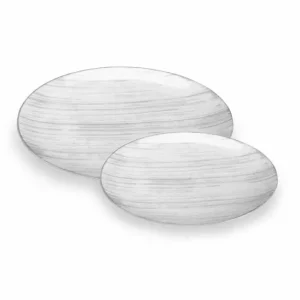 Uitverkoop Bord Ovaal Dream Grey 25x16cm