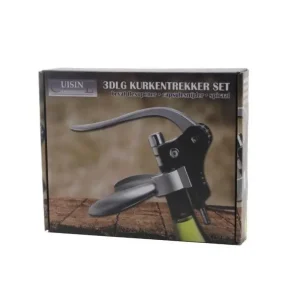 Kurkentrekker zinc alloy 3-delig Nu Kopen
