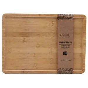 Plank bamboe 25x35x1,5cm Seizoensaanbieding