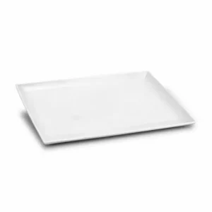 Bord Purity rechthoek wit 33x28cm Betrouwbaar