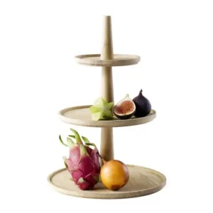 APS Etagère Valo 3 niveaus hout Ø30xH42cm Speciale Aanbieding