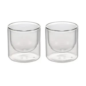 Dubbelwandig borosilicaatglas 190ml | 2 stuks Merkproduct
