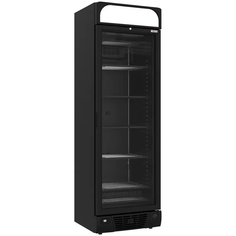 Diverso by Diamond Vrieskast | 374L | Zwart | -18°C/-24°C | Geforceerd | Wielen | 640x670x2056mm Gereduceerde Prijs